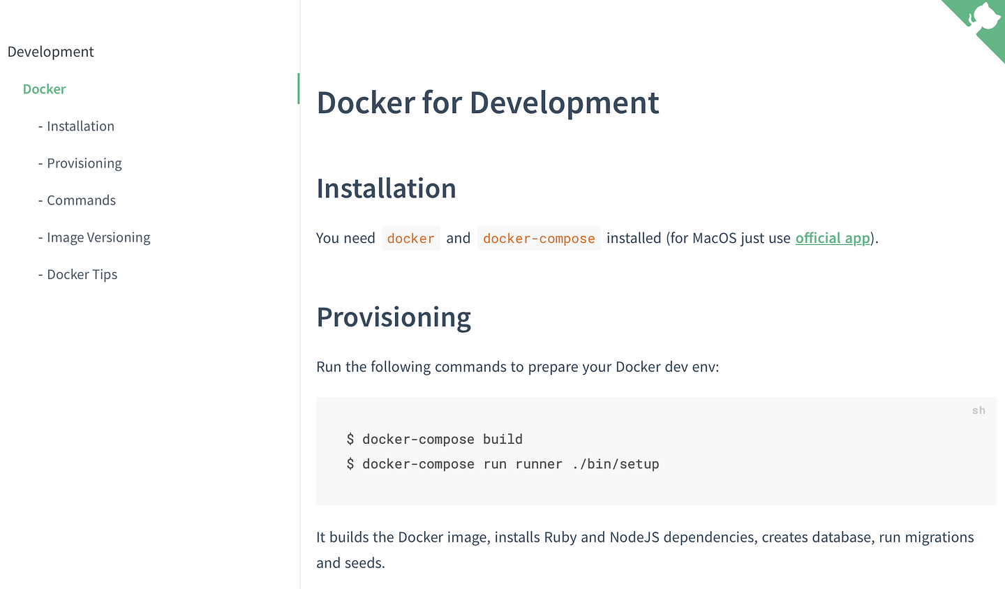 A simple docsify example
