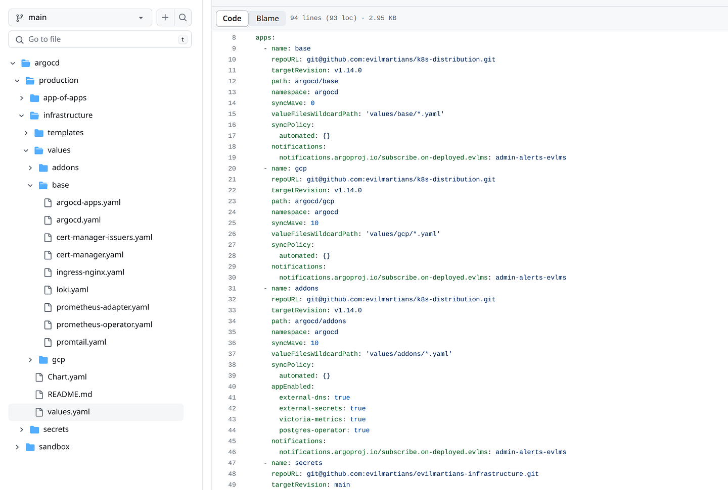 Distribution on the client side