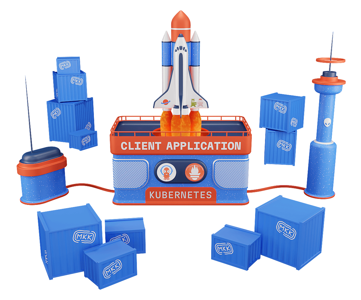 Cover for Martian Kubernetes Kit: running apps—and running them well