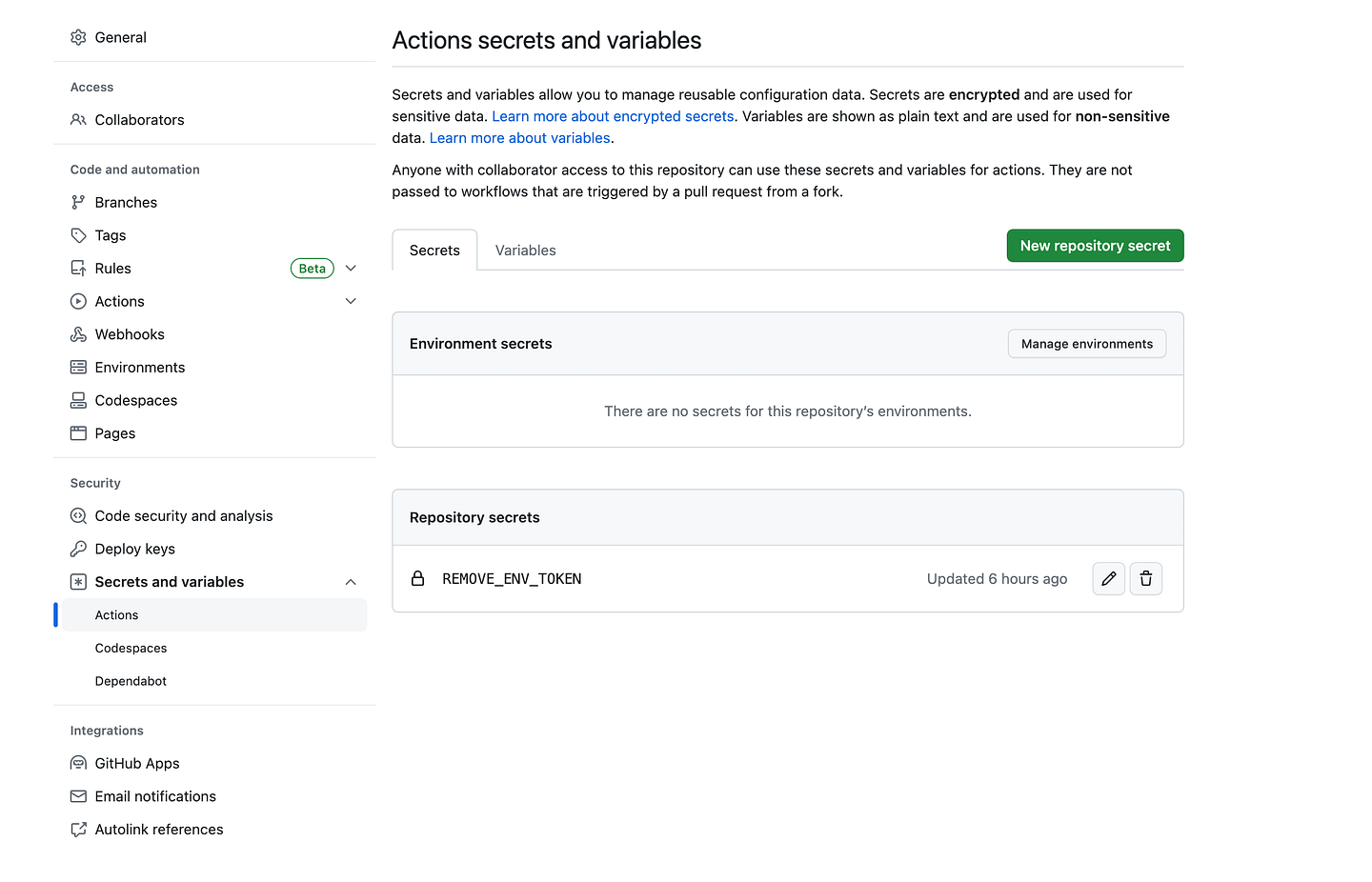 Adding token
