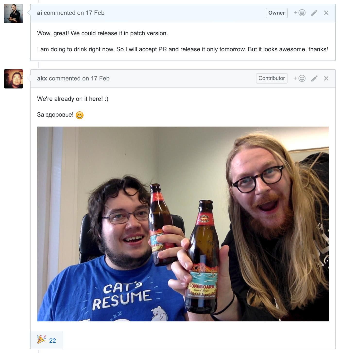GitHub party