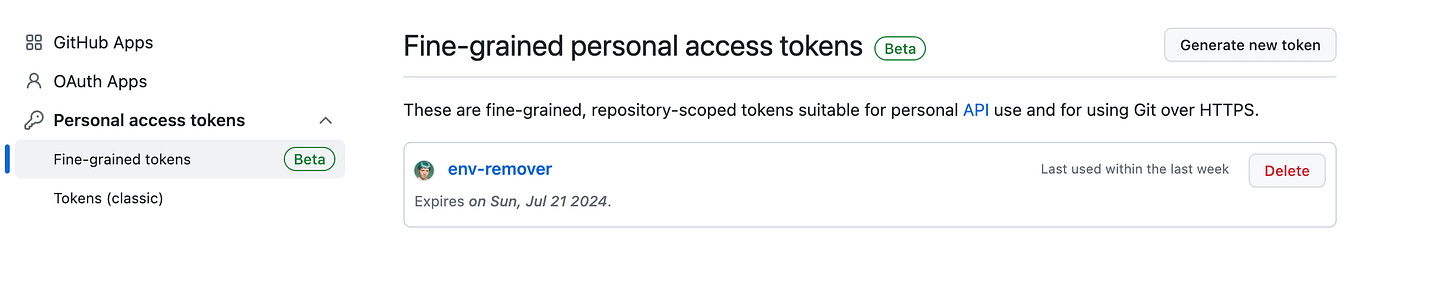 A fine-grained token