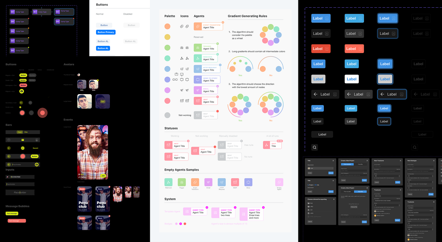 Some design mockups