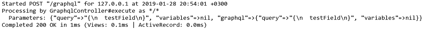 Execution logs