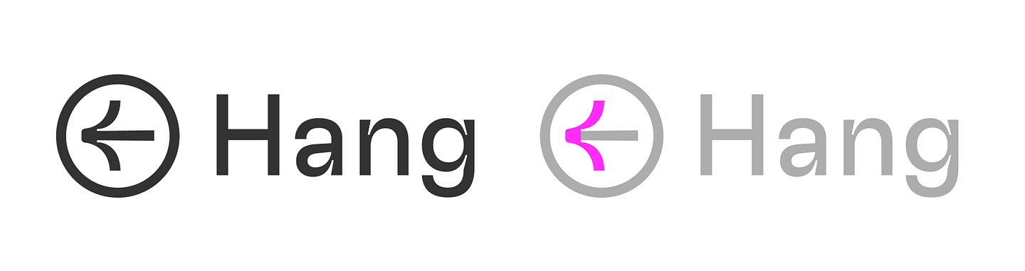In this variant, we keep the unique features that match the ink traps, but the tip of the arrow is now rounded.