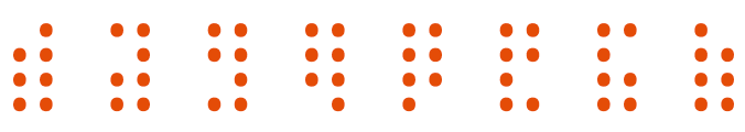 Braille alphabet characters often used in CLI spinners