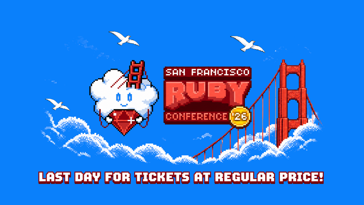 Cover for SF Ruby Conference: regular ticket prices end September 30