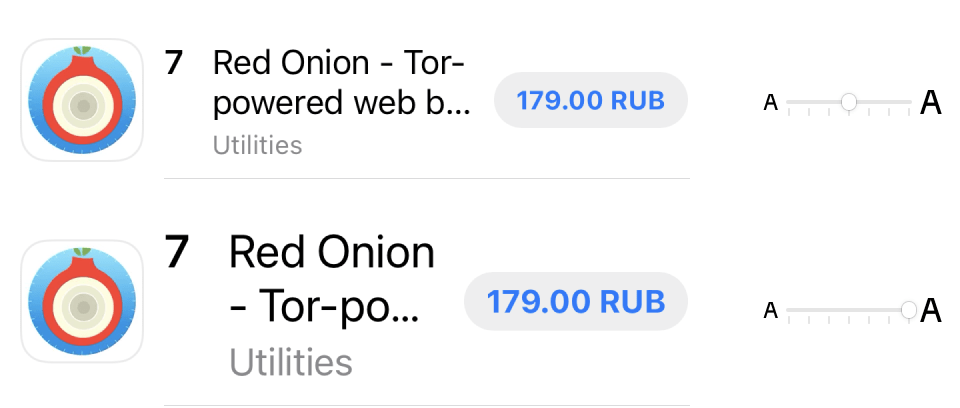 xxxLarge font setting poses a problem for a text container