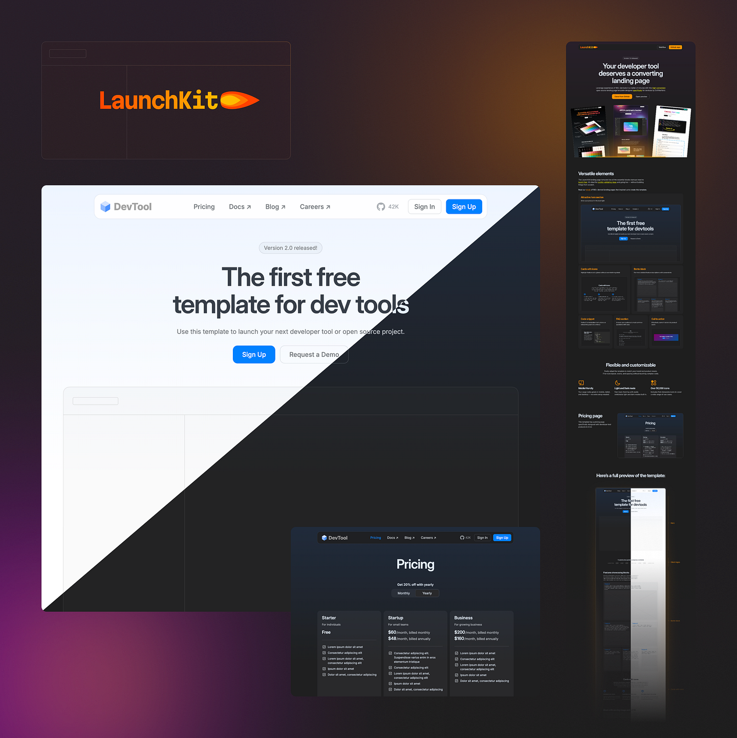 Bolt UI showcase